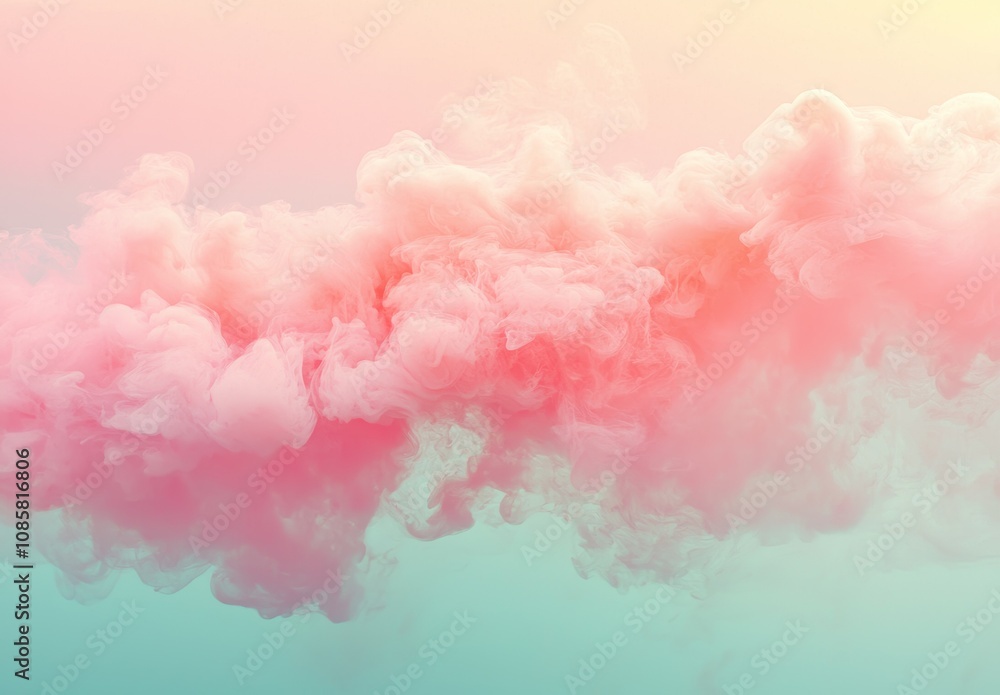 Ethereal Pastel Pink Smoke Fog Mist Cloud Abstract Background Texture Ethereal Pastel Pink Smoke Fog Mist Cloud Abstract Background Texture