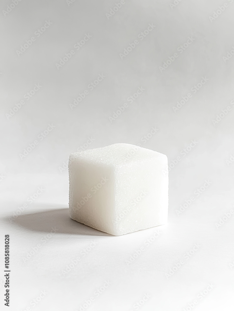 white sugar cube isolated on a clean background white sugar cube isolated on a clean background