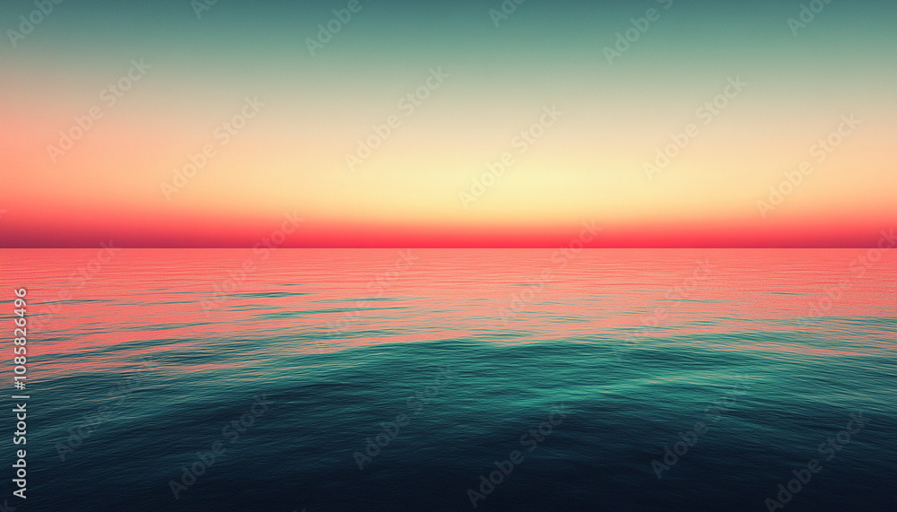 Fototapeta premium sunset on the sea