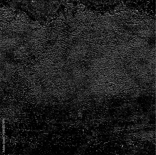 Dark grunge urban texture vector. Distressed overlay texture. Grunge background. Abstract obvious dark worn textured effect. Vector Illustration. Black isolated on white. EPS10.