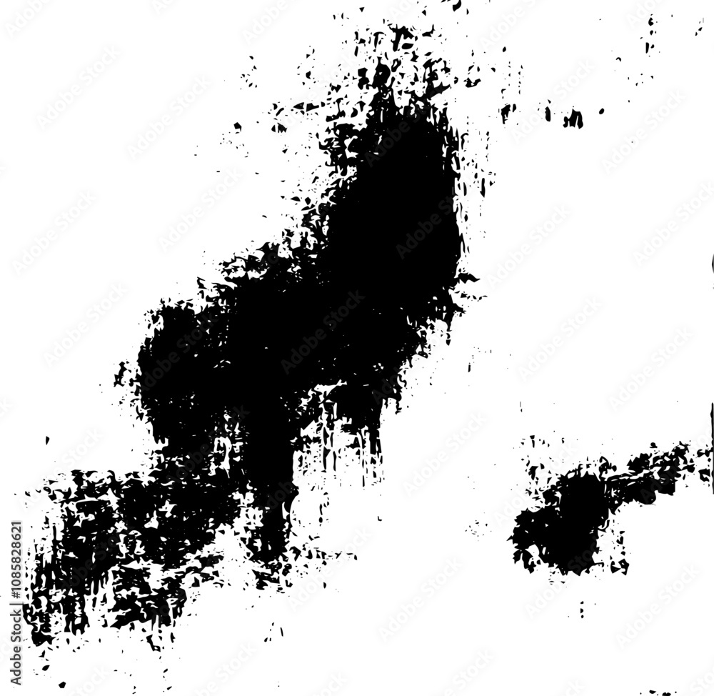 Rough black and white texture vector. Distressed overlay texture. Grunge background. Abstract textured effect. Vector Illustration. Black isolated on white background. EPS10 Rough black and white texture vector. Distressed overlay texture. Grunge background. Abstract textured effect. Vector Illustration. Black isolated on white background. EPS10