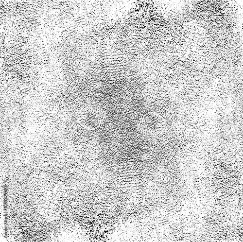 Rough black and white texture vector. Distressed overlay texture. Grunge background. Abstract textured effect. Vector Illustration. Black isolated on white background. EPS10
