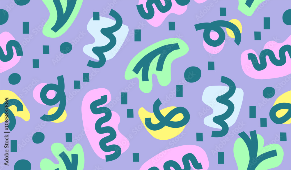 Abstract background with hand drawn pattern design Abstract background with hand drawn pattern design