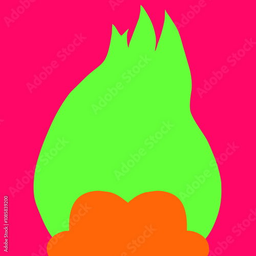 Troll Toy Vector Graphic