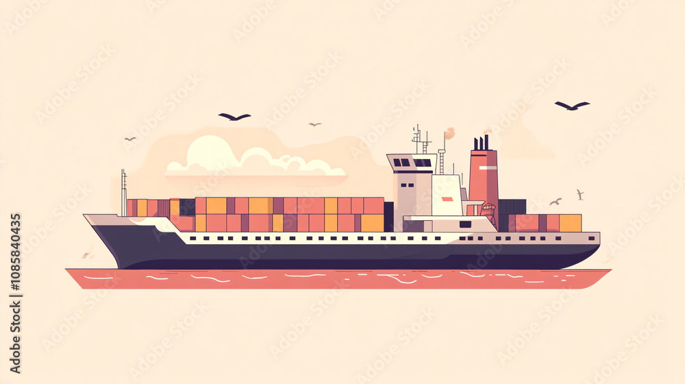 Fototapeta premium logistic