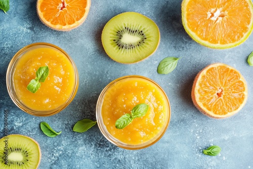 Delicious baby puree recipe  fresh fruit blends for your little one s first solid foods photo