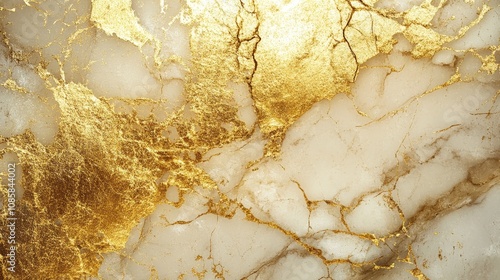 Luxurious gold and marble abstract cell texture background for art and design projects