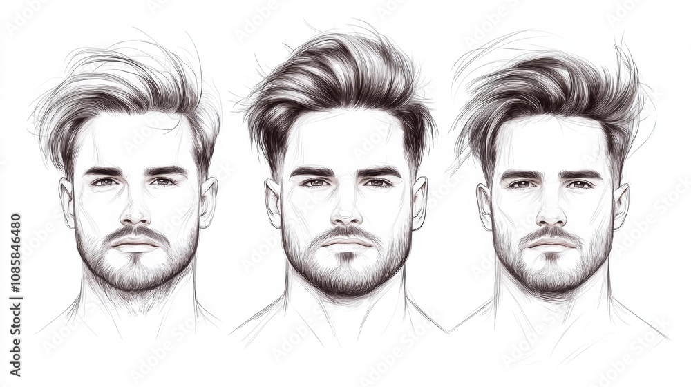Men's hairstyles, a comprehensive guide to classic, modern, trendy, and unique looks for every face shape Men's hairstyles, a comprehensive guide to classic, modern, trendy, and unique looks for every face shape