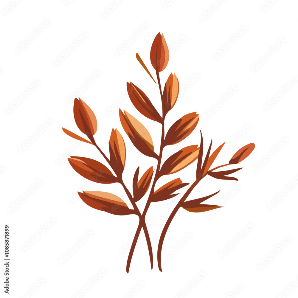 Simple flat 2D illustration of flax seeds isolated on a white background, Ai design, flat 2D design Simple flat 2D illustration of flax seeds isolated on a white background, Ai design, flat 2D design