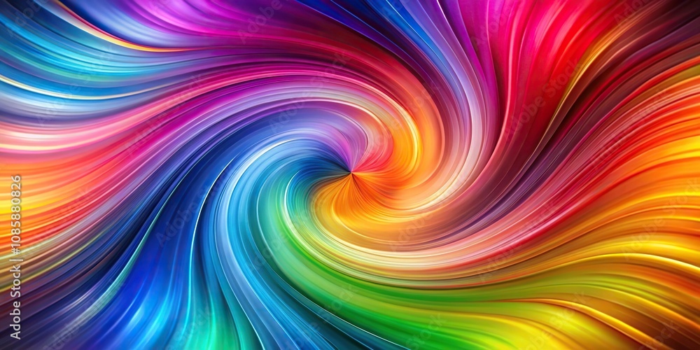 Colorful abstract backdrop with swirling patterns