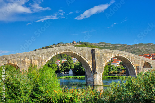 Bridge of Arslanagic on the river Trebisnjica near Trebinje