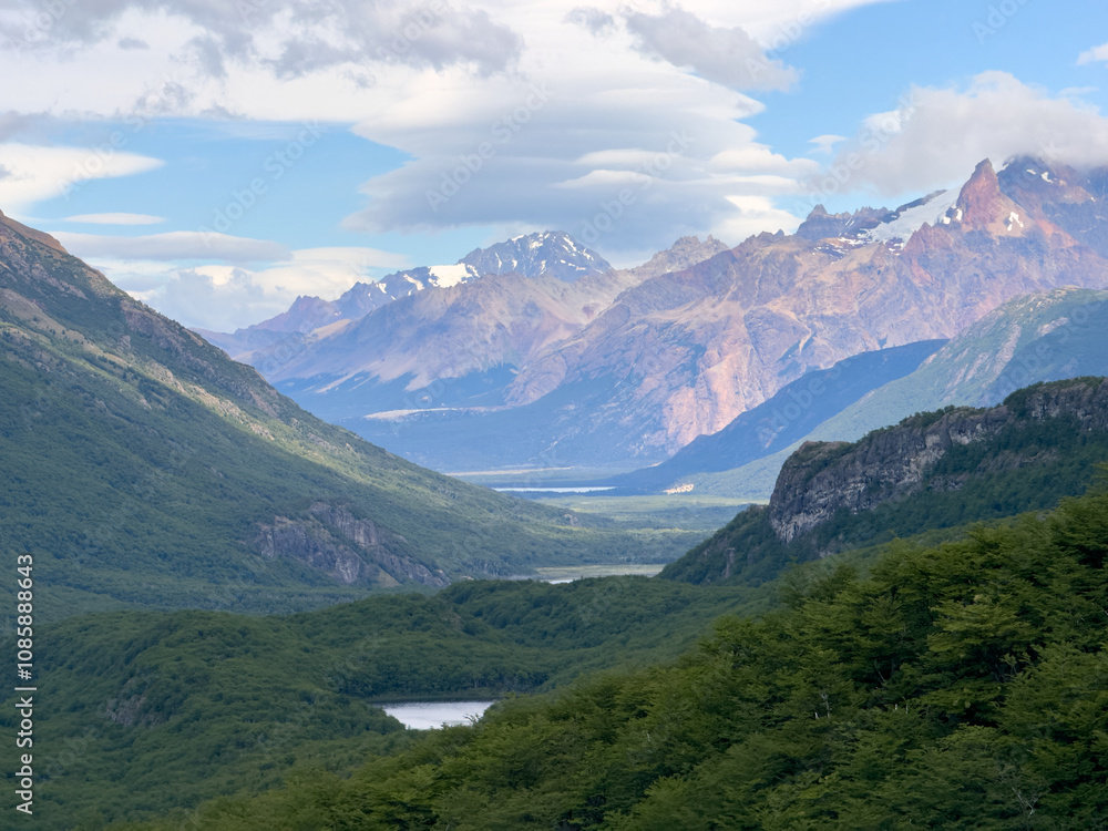 Fototapeta premium Valley Landscape in Patagonia