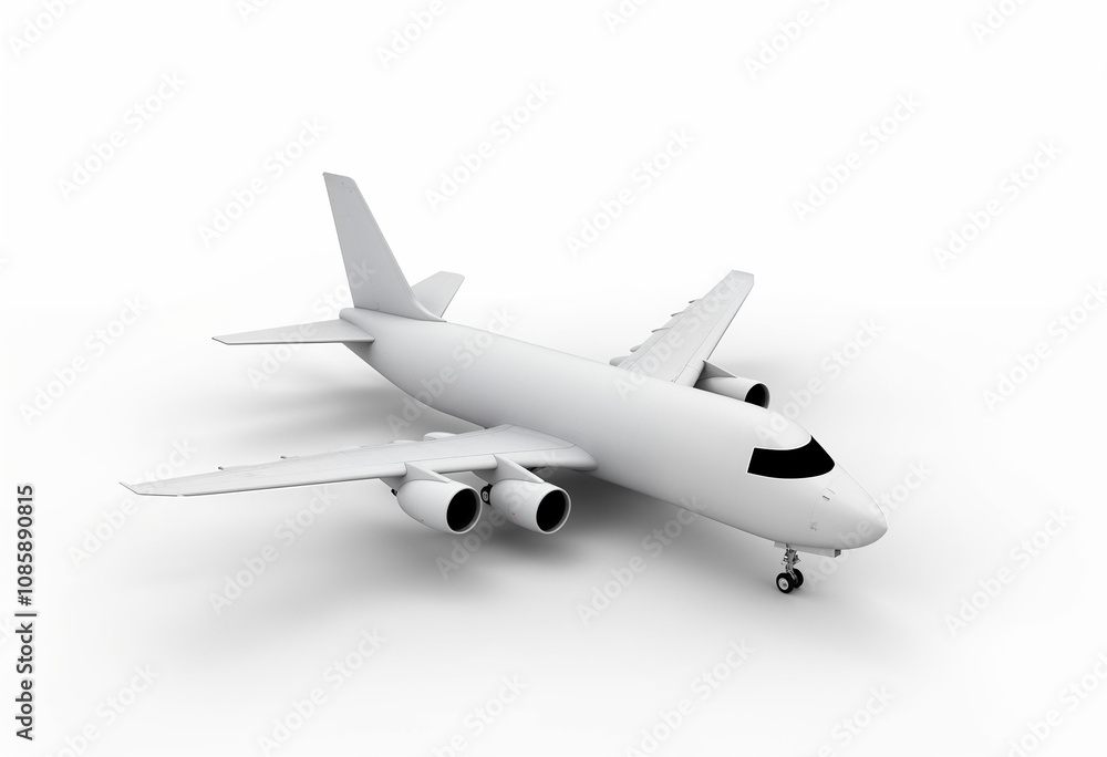 airplane isolated on white airplane isolated on white