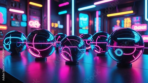 disco ball and lights