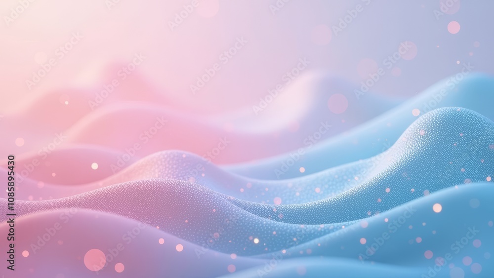 Abstract soft wave background with pink and blue hues Abstract soft wave background with pink and blue hues