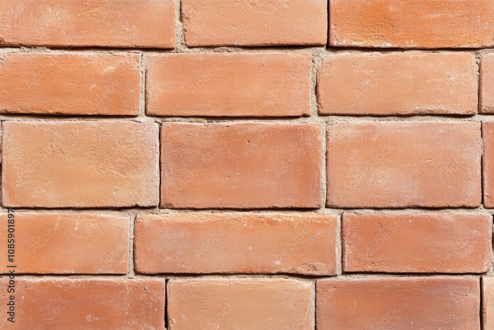 Obraz premium Rustic terracotta tiles featuring natural wear and warm tones in Mediterranean style setting