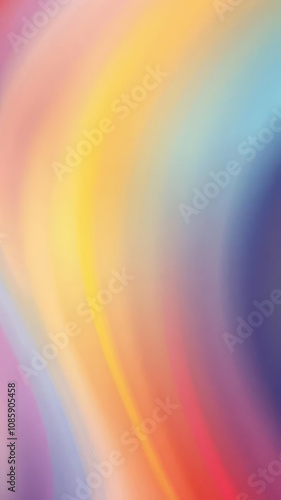 Vibrant and dynamic rainbow gradient design with a blend of colors, colorful gradient