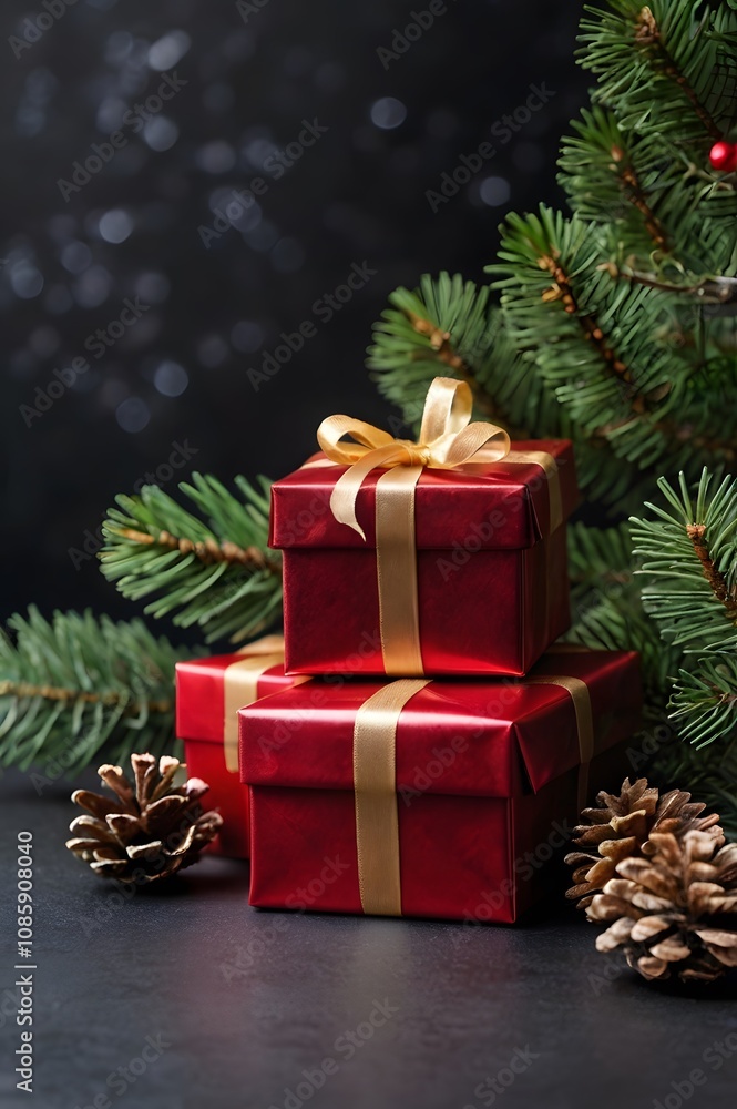 Festive holiday gifts with delicate decorations, perfect for the season.
Festive holiday gifts with delicate decorations, perfect for the season.