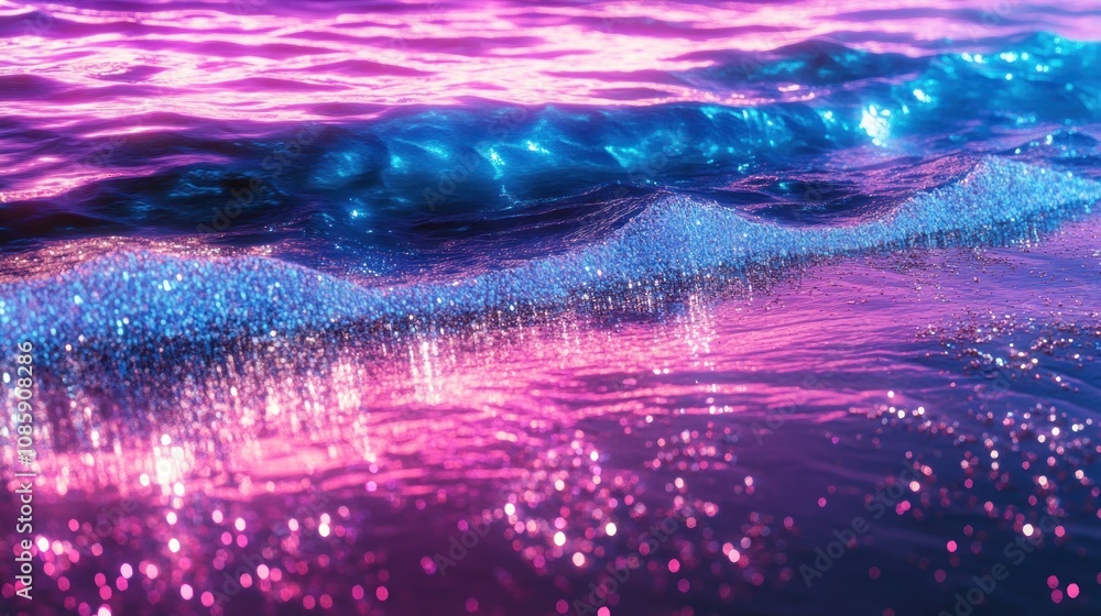 Sparkling Ocean Waves Sparkling Ocean Waves