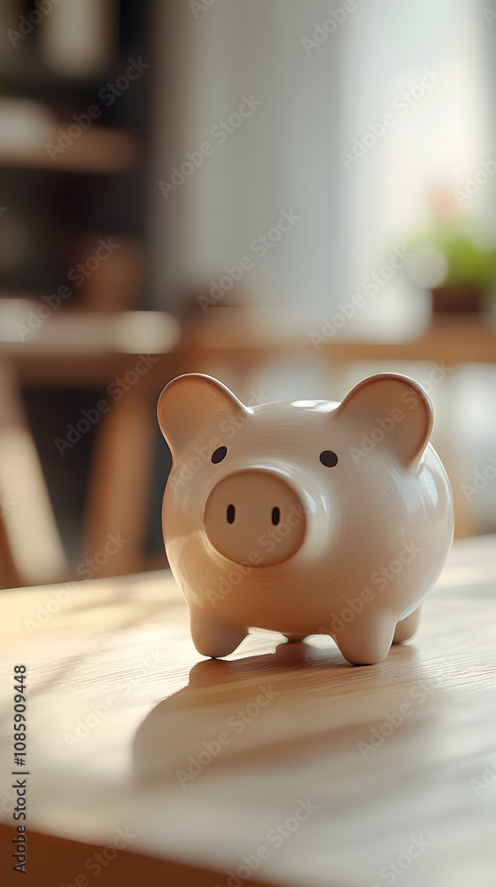 Minimalist Piggy Bank Concept for Early Savings Minimalist Piggy Bank Concept for Early Savings