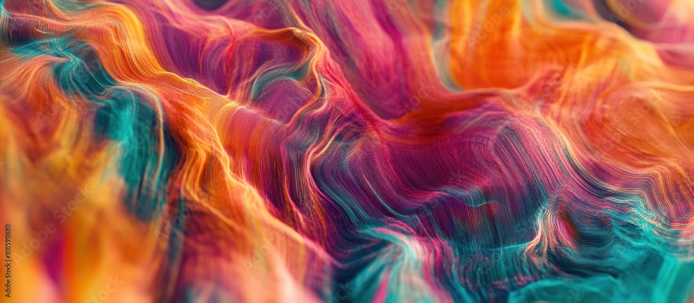 Abstract Colorful Waves Abstract Colorful Waves