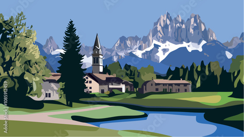 Alpine Charm- Cortina d'Ampezzo.eps