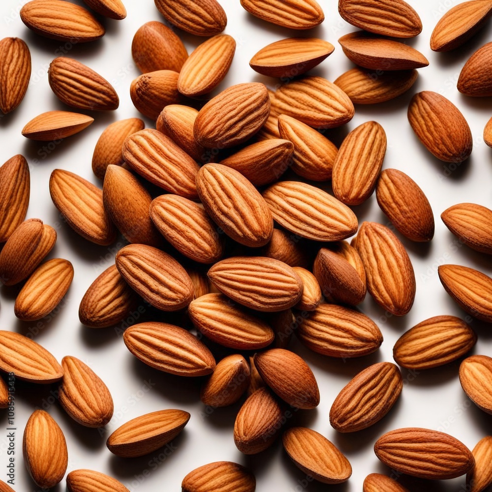 Obraz premium background of almonds