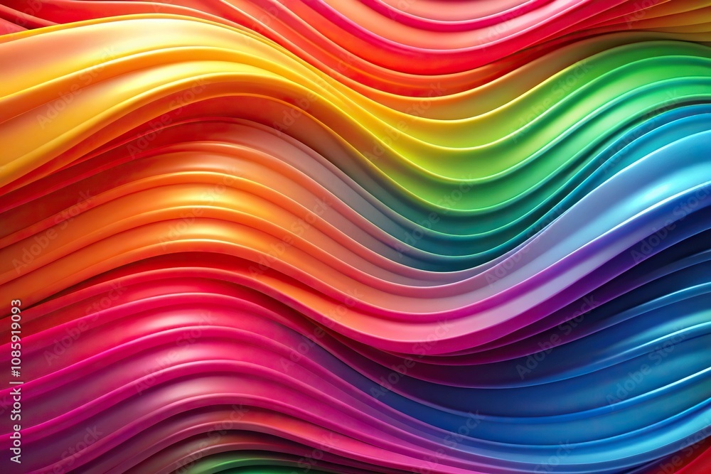 Colorful gradient abstract background with smooth flowing wavy shapes Colorful gradient abstract background with smooth flowing wavy shapes