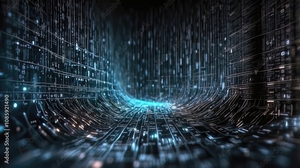 abstract background with code abstract background with code
