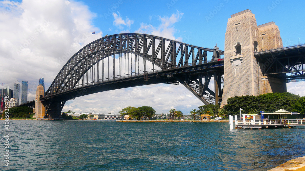 Naklejka premium Sydney Harbor Bridge Australia