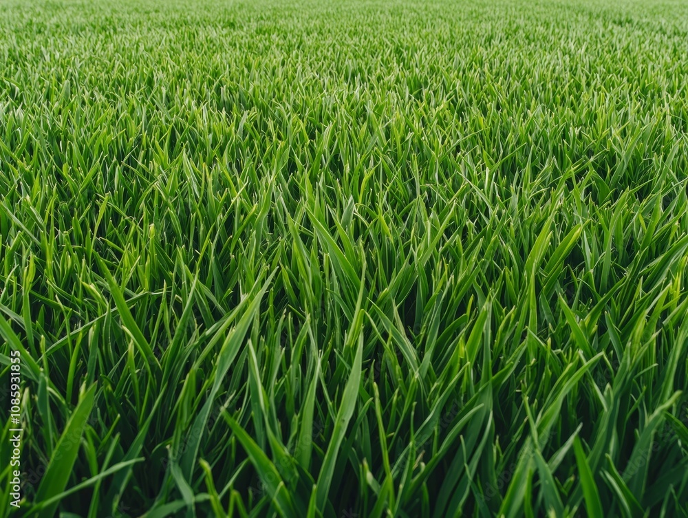 Serenity in Verdant Meadows Lush Green Grass Field in Natural Daylight - Calm, Nature, Simplicity Serenity in Verdant Meadows Lush Green Grass Field in Natural Daylight - Calm, Nature, Simplicity