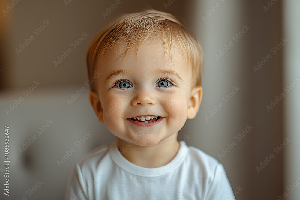 portrait of an white little boy with a smile portrait of an white little boy with a smile