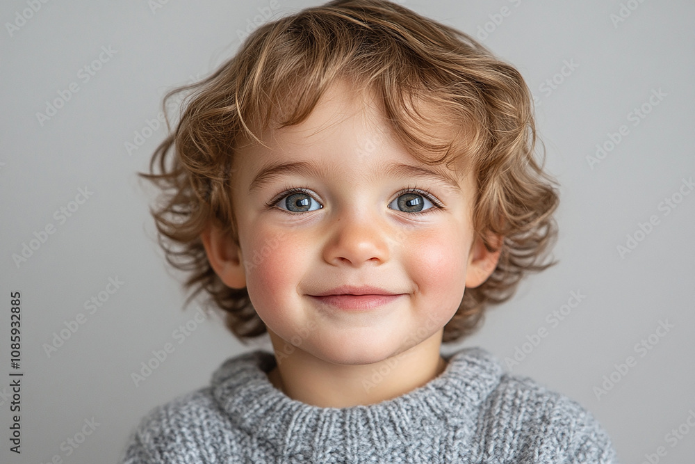 portrait of an white little boy with a smile portrait of an white little boy with a smile
