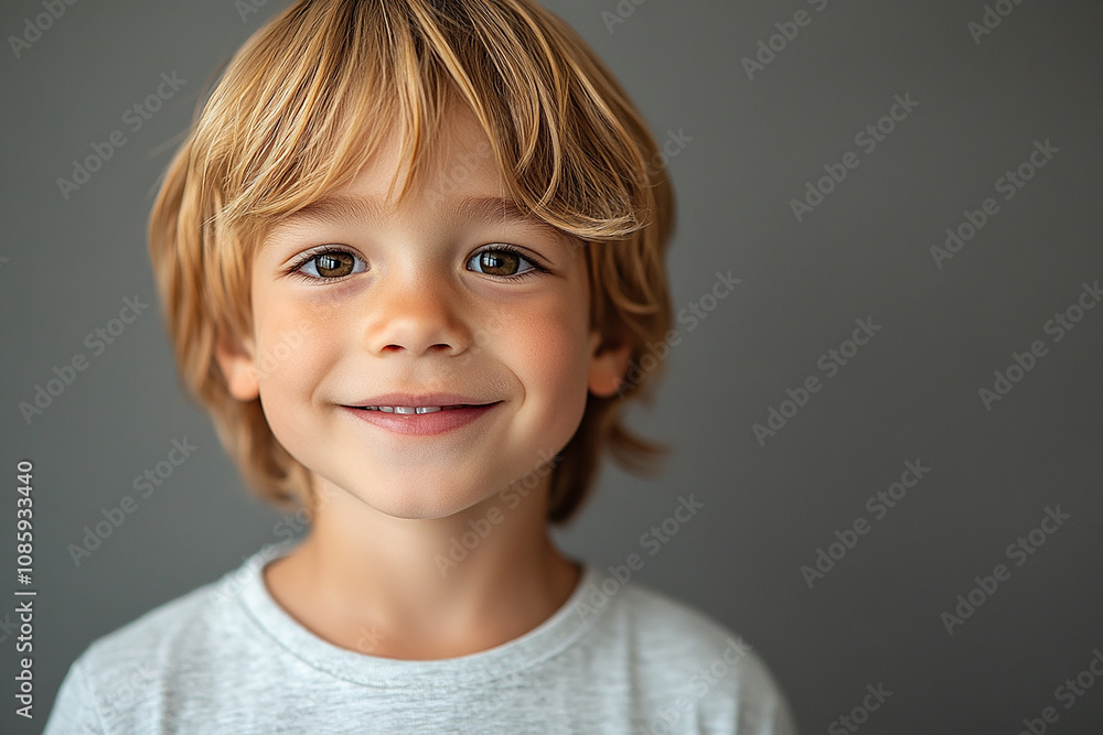 portrait of an white little boy with a smile portrait of an white little boy with a smile