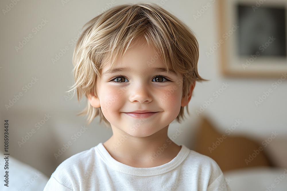 portrait of an white little boy with a smile portrait of an white little boy with a smile