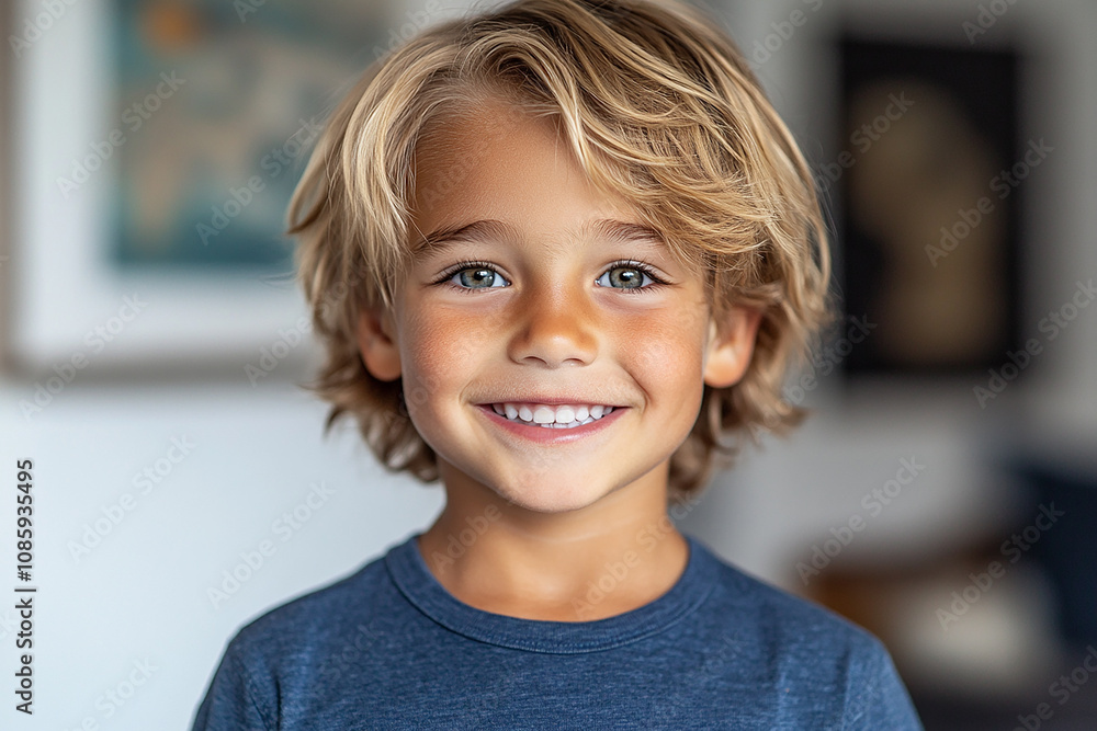 portrait of an white little boy with a smile portrait of an white little boy with a smile