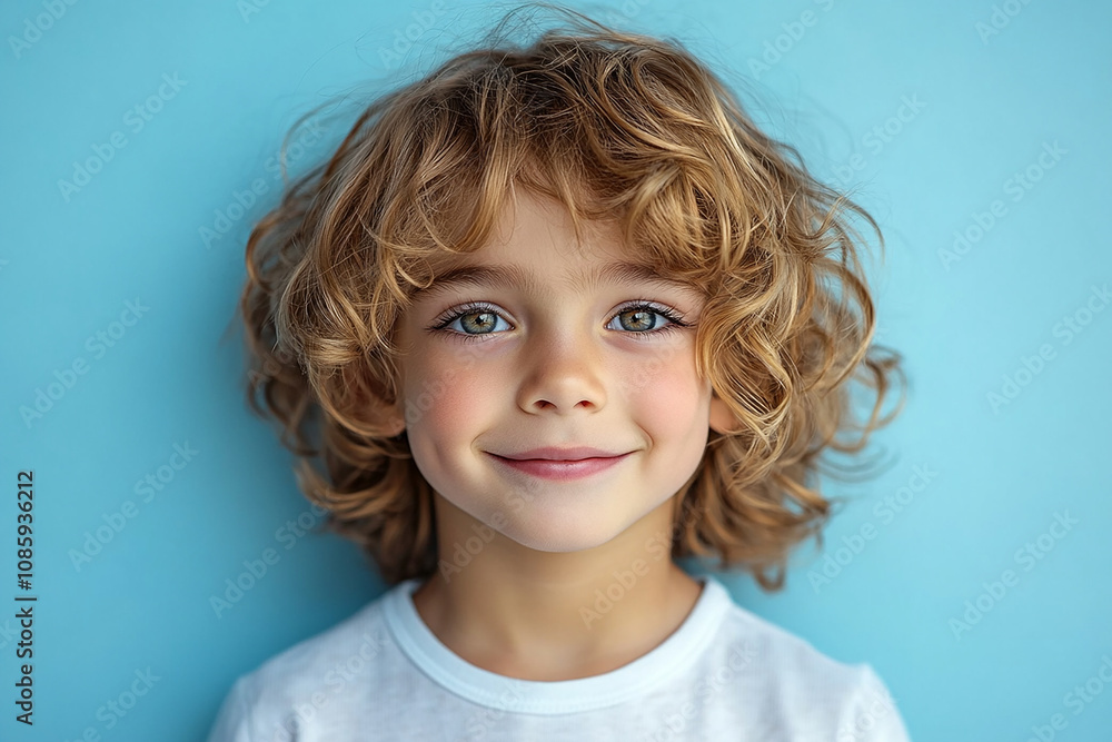 portrait of an white little boy with a smile portrait of an white little boy with a smile