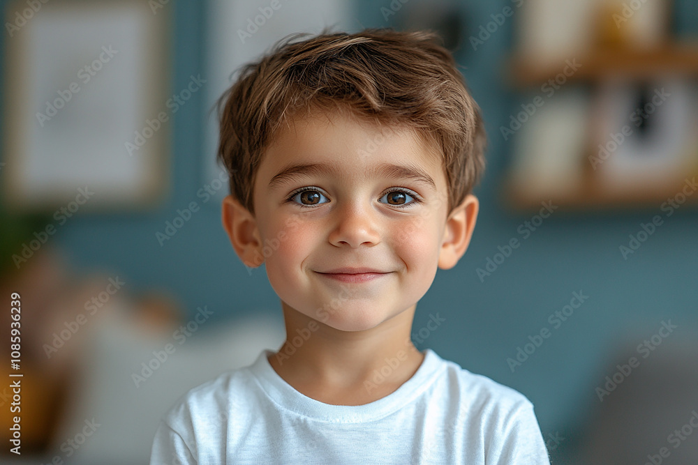 portrait of an white little boy with a smile portrait of an white little boy with a smile