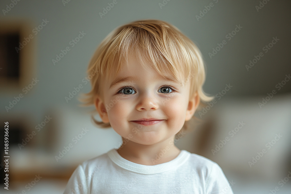 portrait of an white little boy with a smile portrait of an white little boy with a smile