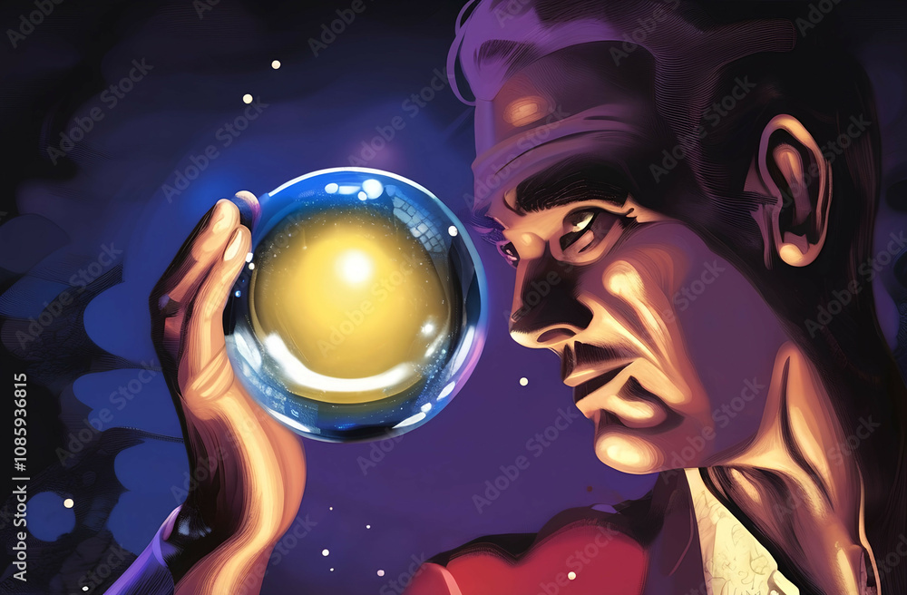 custom made wallpaper toronto digitalmagic crystal ball