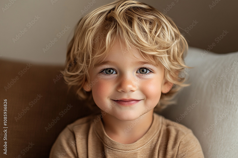 portrait of an white little boy with a smile portrait of an white little boy with a smile