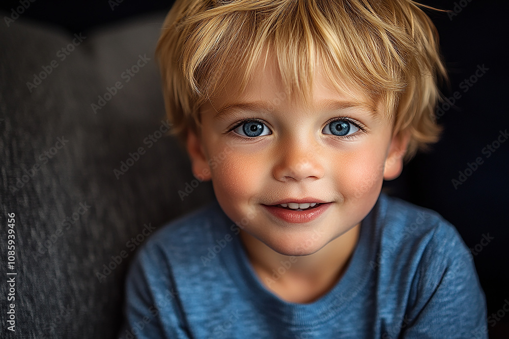 portrait of an white little boy with a smile portrait of an white little boy with a smile