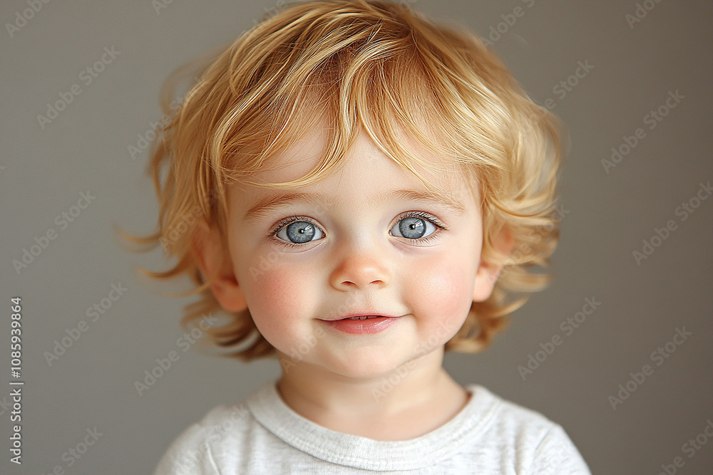 portrait of an white little boy with a smile portrait of an white little boy with a smile