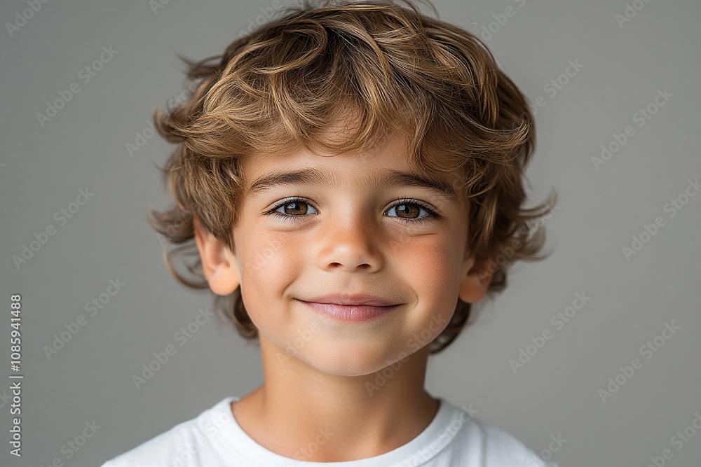 portrait of an white little boy with a smile portrait of an white little boy with a smile