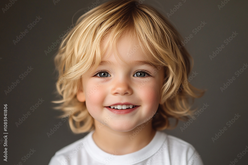 portrait of an white little boy with a smile portrait of an white little boy with a smile
