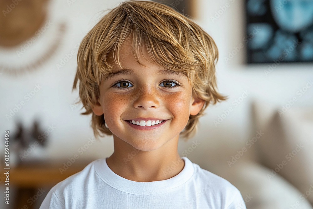 portrait of an white little boy with a smile portrait of an white little boy with a smile