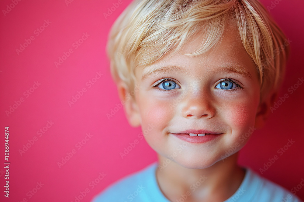 portrait of an white little boy with a smile portrait of an white little boy with a smile