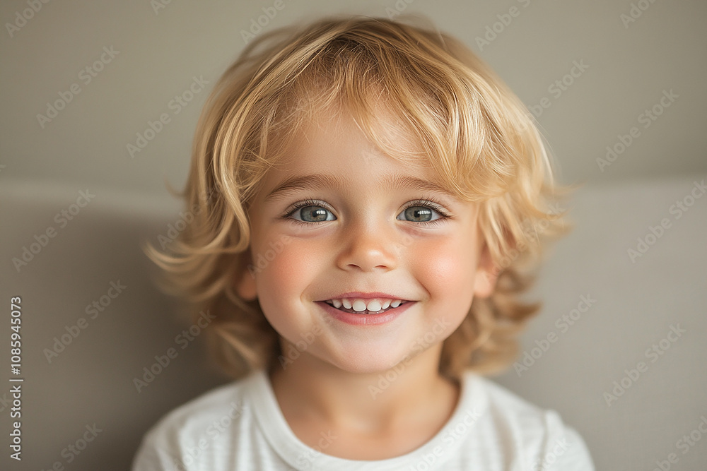 portrait of an white little boy with a smile portrait of an white little boy with a smile