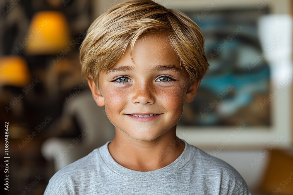 portrait of an white little boy with a smile portrait of an white little boy with a smile