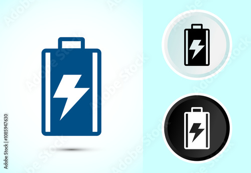 Battery Icon Design Illustration, Icon For Web and mobile application